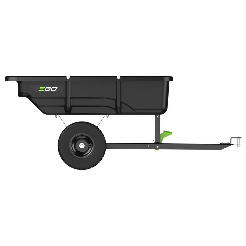 EGO Riding Mower Tow Behind Utility Cart in Black, , large