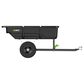 EGO Riding Mower Tow Behind Utility Cart in Black, , large