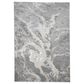 Feizy Azure Gray and Blue 5" x 8" Area Rug, , large