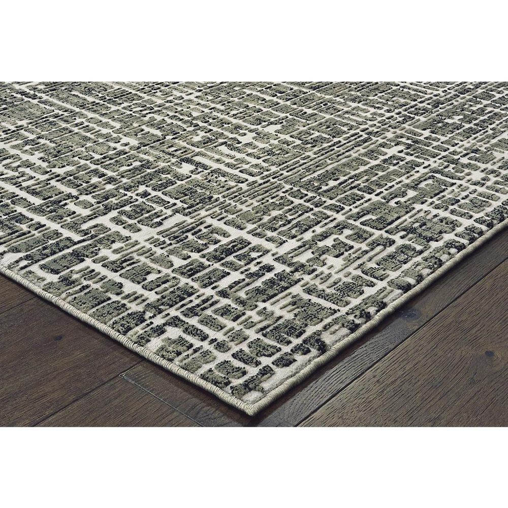 Oriental Weavers Bowen 2066W 7&#39;10&quot; x 10&#39;10&quot; Grey Area Rug, , large