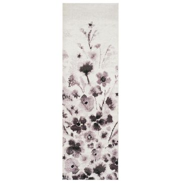 Safavieh Adirondack ADR127L 2"6" x 10" Ivory and Purple Runner, , large