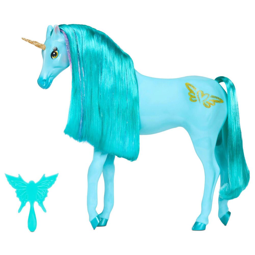 Dream Ella Unicorn -Teal Unicorn for Fashion Dolls - Ocean, , large