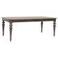 Chapel Hill Saddle Creek Dining Table in Medium Wood  - Table Only, , large