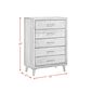 Mayberry Hill Malibu 5-Drawer Chest in Walnut, , large
