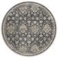 Dalyn Rug Company Marbella 8" Round Charcoal Area Rug, , large