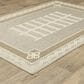 ROW by Oriental Weavers Zarina ZAR08 Beige and Brown 5"3" x 7"3" Indoor/Outdoor Area Rug, , large