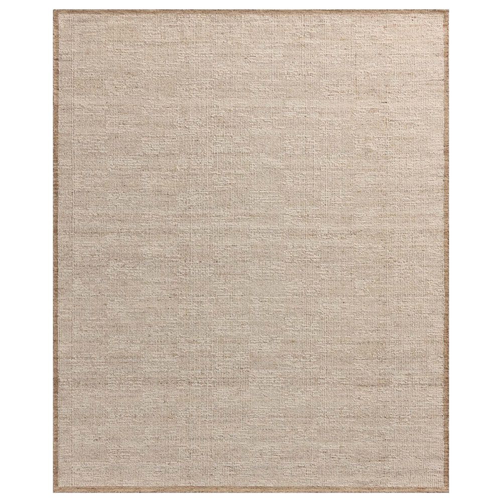 Amber Lewis x Loloi Dakota 2" x 3" Natural and Ivory Area Rug, , large