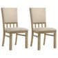 HOMLUX Side Chair in Wheat (Set of 2), , large