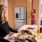 GE Profile 22.4 Cu. Ft. Smart Counter-Depth 4-Door French-Door Refrigerator with Kitchen Assistant in Fingerprint Resistant Stainless Steel, , large