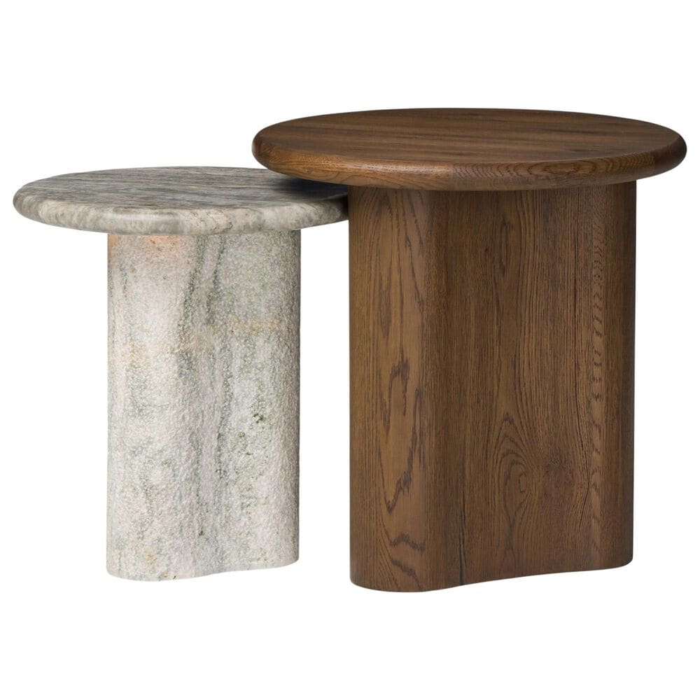 Four Hands Nesting End Tables in Rustic Fawn, , large