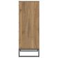Ashley Deanlow 5-Drawer Chest in Honey Brown and Dark Pewter, , large