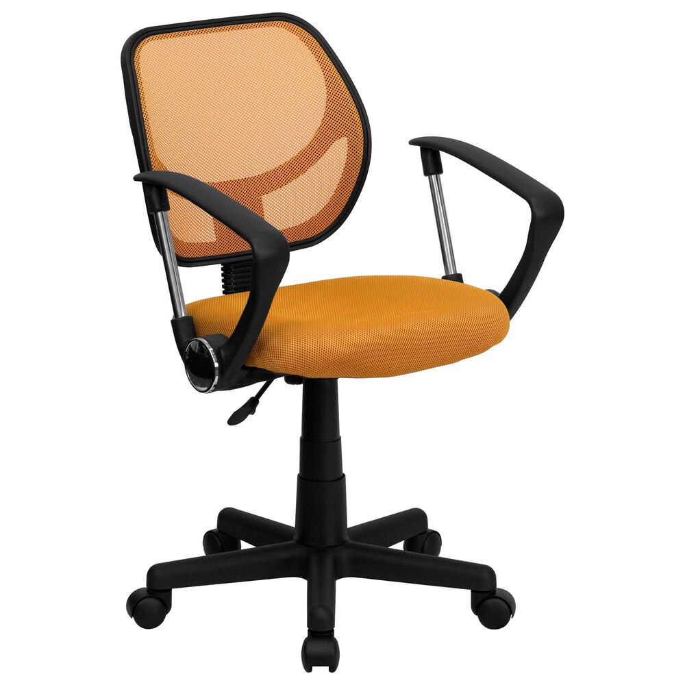 Flash Furniture Swivel Task Chair in Orange, , large