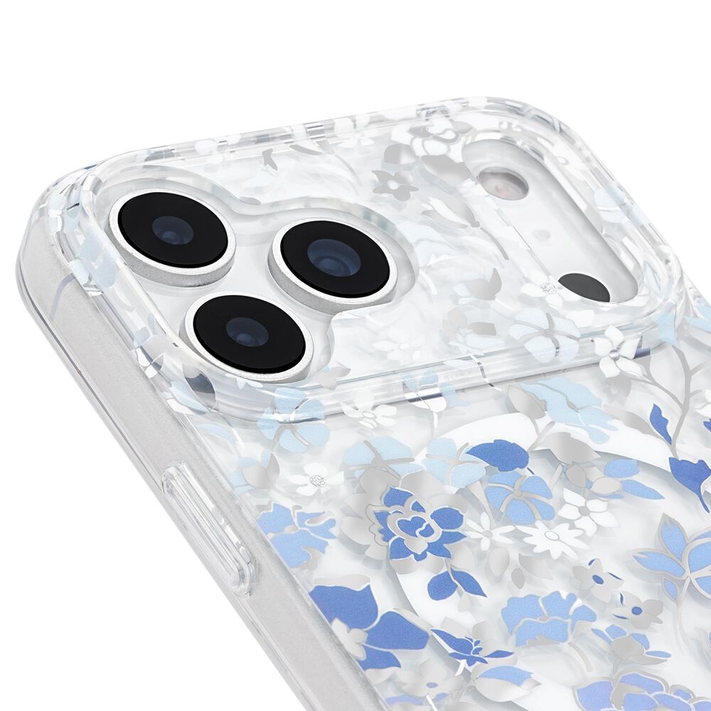 Kate Spade Protective MagSafe Case for iPhone 17 Pro Max in Flowerbed Blue, , large