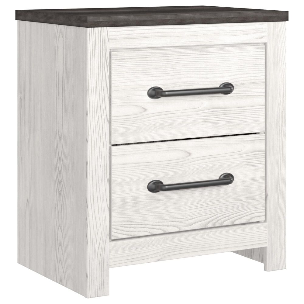 Ashley Gerridan 4-Piece Queen Bedroom Set in White and Gray, , large