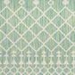 Nourison Positano Southwestern Blue and Green 4" x 6" Indoor/Outdoor Area Rug, , large