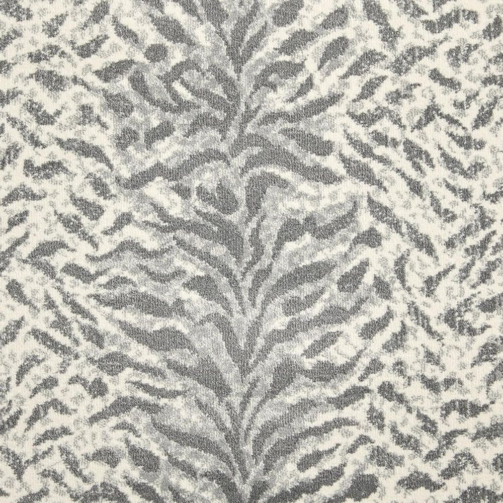 Stanton King Tiger Carpet in Silver, , large
