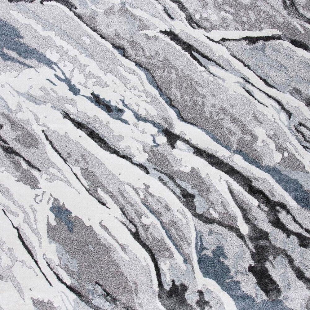 Safavieh Century CTY382F 4&#39;5&quot; x 6&#39;5&quot; Grey and Blue Area Rug, , large
