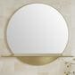 James Martin Platform 24" Round Mirror in Radiant Gold, , large
