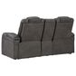 Ashley Fyne-Dyme 3-Piece Power Reclining Living Room Set in Shadow, , large
