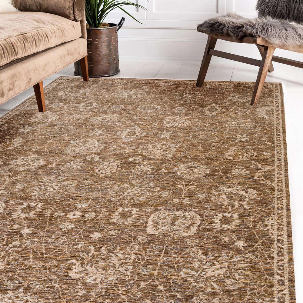 Dalyn Rug Company Yarra 7&#39;10&quot; x 10&#39; Chocolate Area Rug, , large