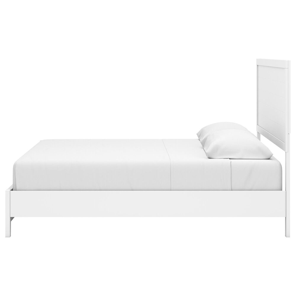 Ashley Binterglen 5-Piece King Panel Bedroom Set in White, , large