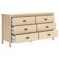 Ashley Cabinella 6-Drawer Dresser in Tan, , large