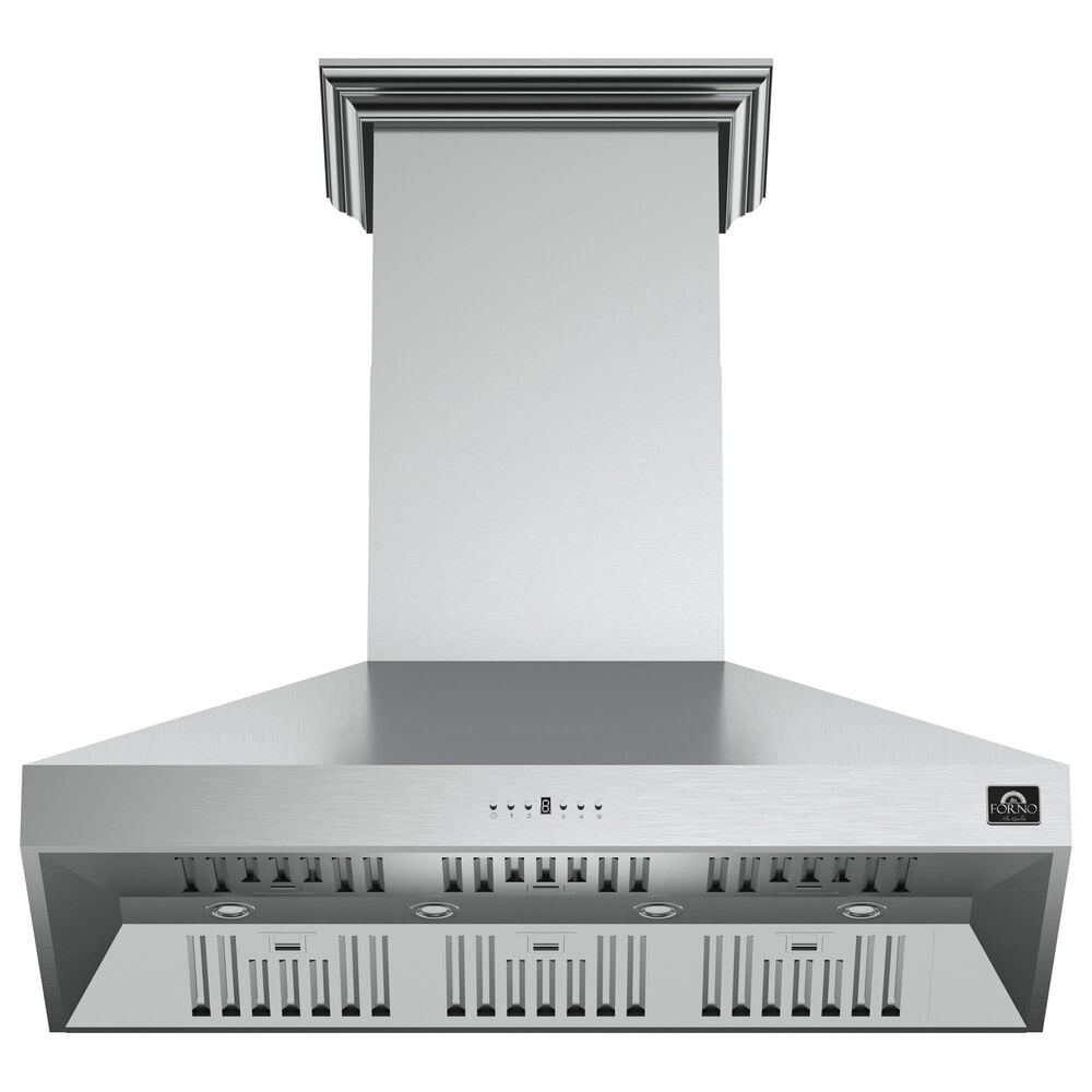 Forno Orvieto 48" Wall Mount Range Hood in Stainless Steel, , large