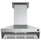 Forno Orvieto 48" Wall Mount Range Hood in Stainless Steel, , large