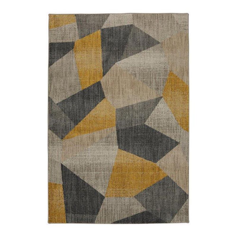 Mohawk Metropolitan Downtown 91001 5"3" x 7"10" Mustard Area Rug, , large