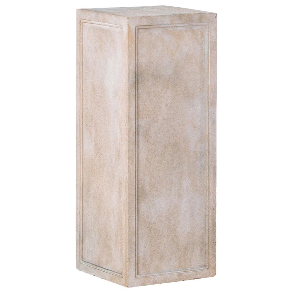 Alfresco Home 12.25&quot; Contadina Pedestal Plant Stand in Tallow, , large
