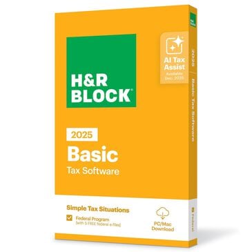 H&R Block H&R Block Tax Software Basic 2025, , large