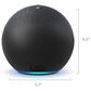 Amazon Echo 4th Gen in Twilight Blue + Ring A19 Smart Bulb, , large