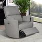 Eastern Shore Compass Power Swivel Glider with USB in Pebble, , large
