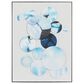 Maple and Jade 40" x 30" Wall Decor in Turquoise and White, , large