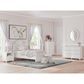 Ashley Kozlani Twin Upholstered Panel Bed in Matte White, , large