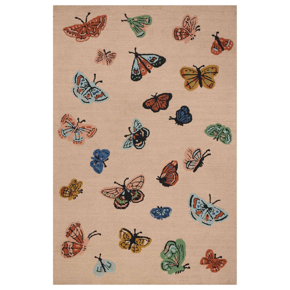 Rifle Paper Co. x Loloi Highgrove Blush 5&#39; x 7&#39;6&quot; Area Rug, , large