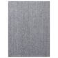 L&R Resources Bergen 9" x 12" Gray and Silver Area Rug, , large