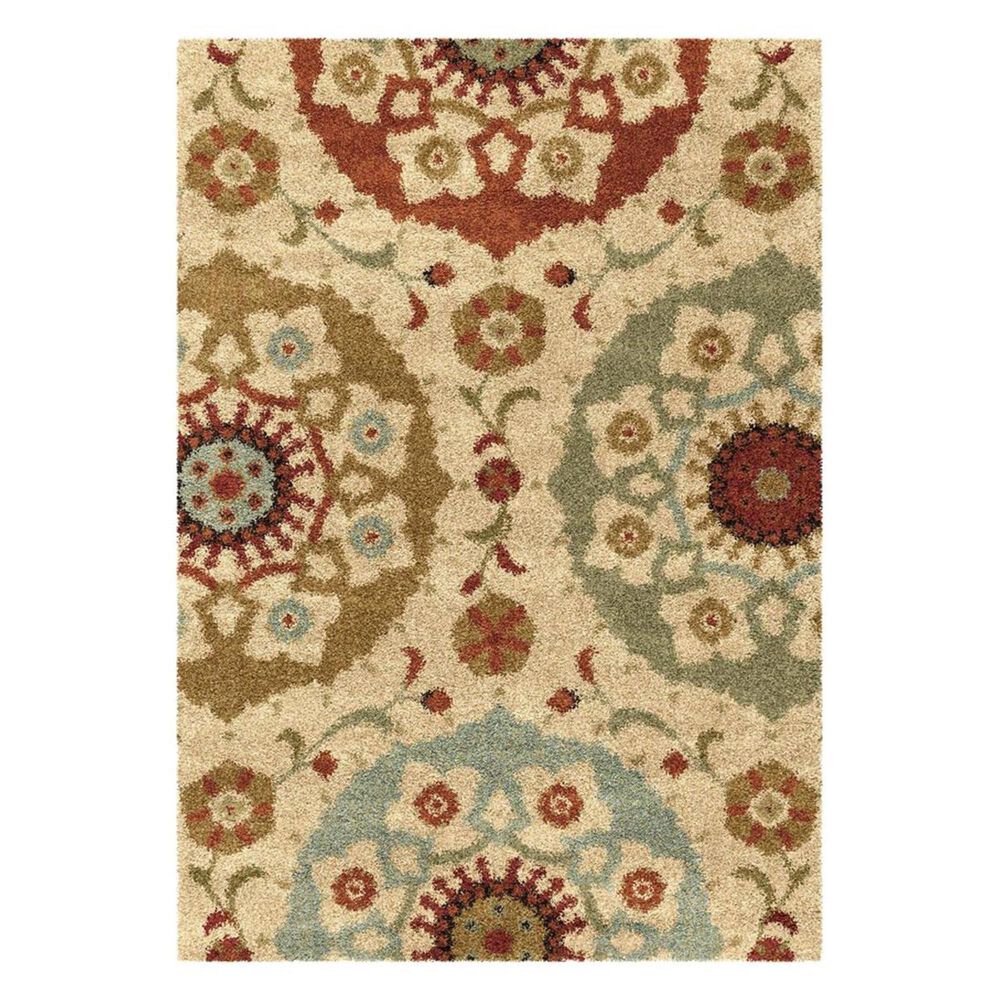 Orian Wild Weave Suzanni 1692 5'3" x 7'6" Bisque Area Rug, , large