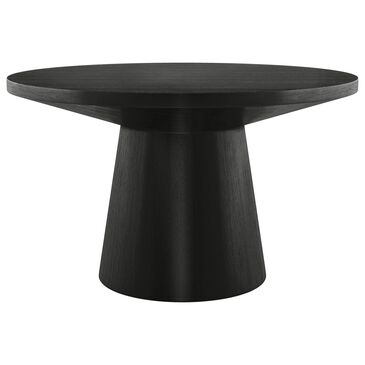 Furniture of America Halewood Round Coffee Table in Black, , large
