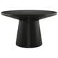 Furniture of America Halewood Round Coffee Table in Black, , large