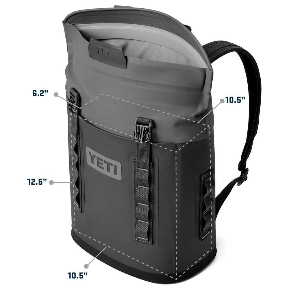 YETI Hopper M12 Backpack Soft Cooler in Big Sky Blue, , large