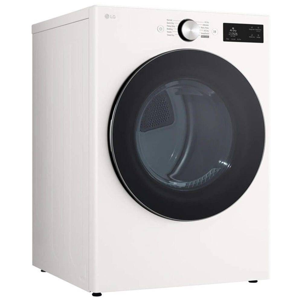 LG 5 Cu. Ft. Smart Front Load Washer and 7.4 Cu. Ft. Electric Dryer Laundry Pair in Alpine White, , large