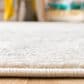 Safavieh Tulum TUL271A 8" x 10" Ivory and Grey Area Rug, , large