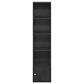 HOMLUX 5-Tier Shelf Bookcase with Door Storage Cabinet in Blackwood, , large