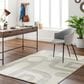 Surya Brook Geometric 9" x 12" Beige and Charcoal Area Rug, , large