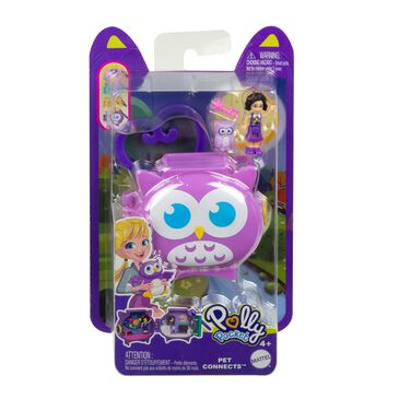 Polly Pocket Pet Connects - Owl, , large