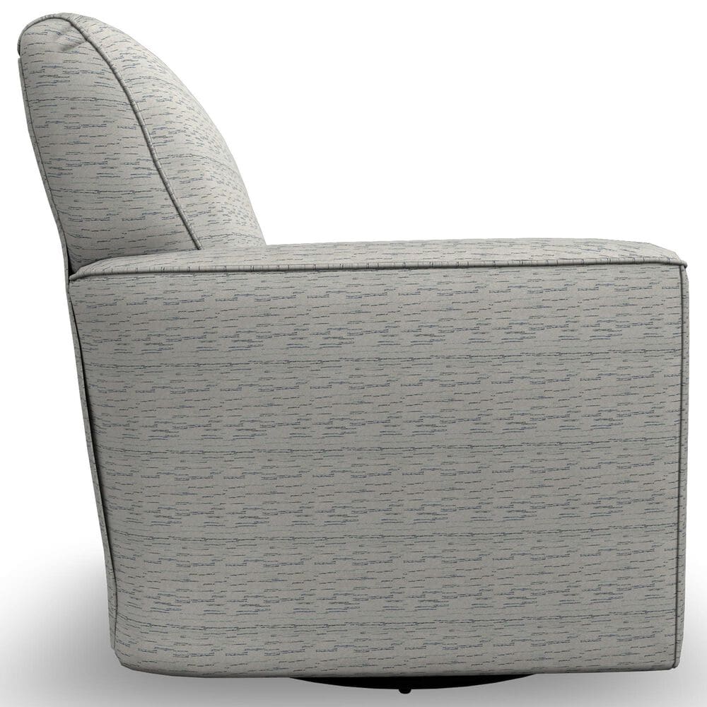 Best Home Furnishings Kaylee Swivel Glider in Marine, , large