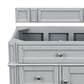 James Martin Vanities Brittany 30" Single Bathroom Vanity in Urban Gray with 3 cm Eternal Jasmine Pearl Quartz Top and Rectangle Sink, , large