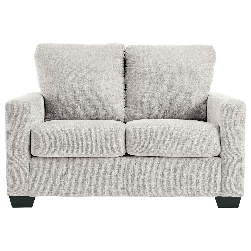 Ashley Rannis Stationary Twin Sofa Sleeper in Snow, , large