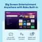 Element Roku 1080P FHD Smart Projector in Gray, , large